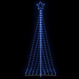 Vidaxxl LED-Weihnachtsbaum 447 LEDs 249 cm blau