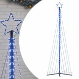 Vidaxxl LED-Weihnachtsbaum 495 LEDs 300,5 cm blau