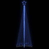 Vidaxxl LED-Weihnachtsbaum 495 LEDs 300,5 cm blau