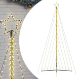 Vidaxxl LED-Weihnachtsbaum 570 LEDs warmweiß 399 cm