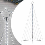 Vidaxxl LED-Weihnachtsbaum 570 LEDs kaltweiß 399 cm