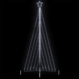 Vidaxxl LED-Weihnachtsbaum 570 LEDs kaltweiß 399 cm