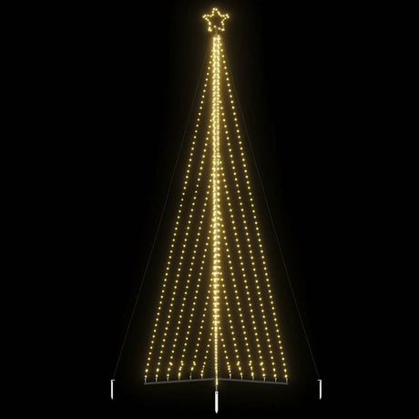Vidaxxl LED-Weihnachtsbaum 789 LEDs warmweiß 476 cm