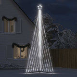 Vidaxxl LED-Weihnachtsbaum 789 LEDs kaltweiß 476 cm