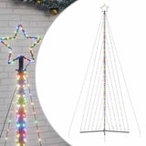Vidaxxl LED-Weihnachtsbaum 789 LEDs bunt 476 cm
