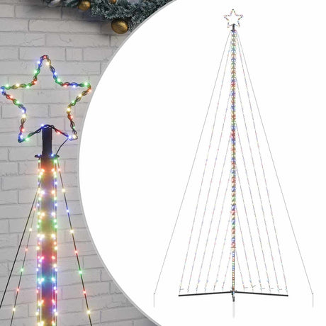 Vidaxxl LED-Weihnachtsbaum 789 LEDs bunt 476 cm