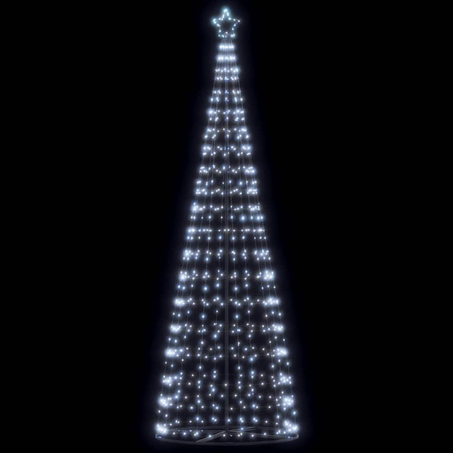Vidaxl led-kerstboom 550 leds koud wit 300 cm
