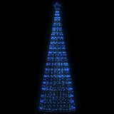 Vidaxxl LED-Weihnachtsbaum 550 LEDs 304 cm blau