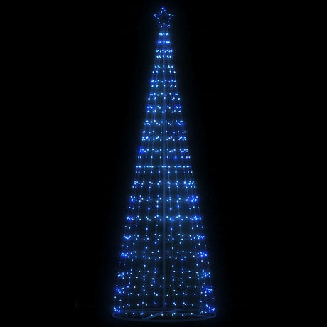 Vidaxxl LED-Weihnachtsbaum 550 LEDs 304 cm blau