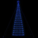 Vidaxxl LED-Weihnachtsbaum 1534 LEDs 503 cm blau