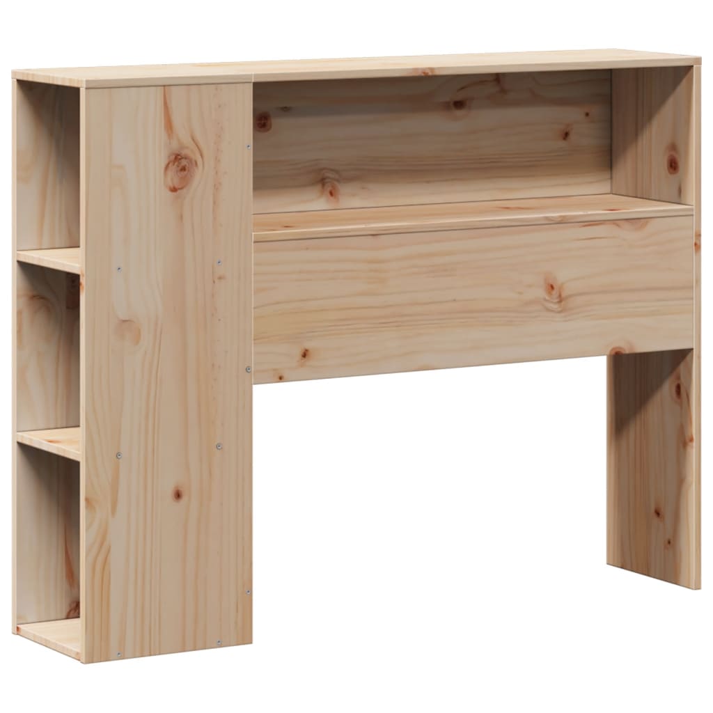 Vidaxl hoofdbord met opbergruimte 75 cm massief grenenhout