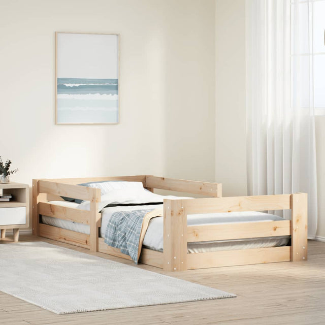 Vidaxl bedframe zonder matras massief grenenhout 100x200 cm
