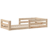Vidaxl bedframe zonder matras massief grenenhout 70x140 cm