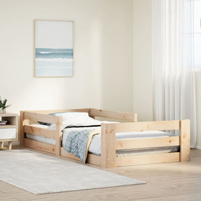Vidaxl bedframe zonder matras massief grenenhout 70x140 cm