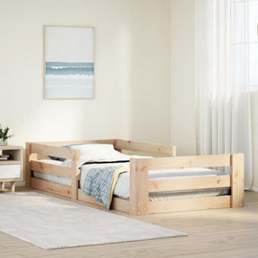 Vidaxl bedframe zonder matras massief grenenhout 75x190 cm