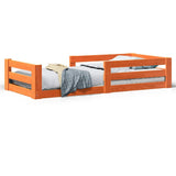 Vidaxl bedframe zonder matras massief grenenhout wasbruin 75x190 cm