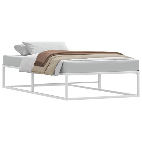 Vidaxl bedframe zonder matras 100x200 cm wit