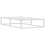 Vidaxl bedframe zonder matras 100x200 cm wit