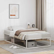 Vidaxl bedframe zonder matras 100x200 cm wit