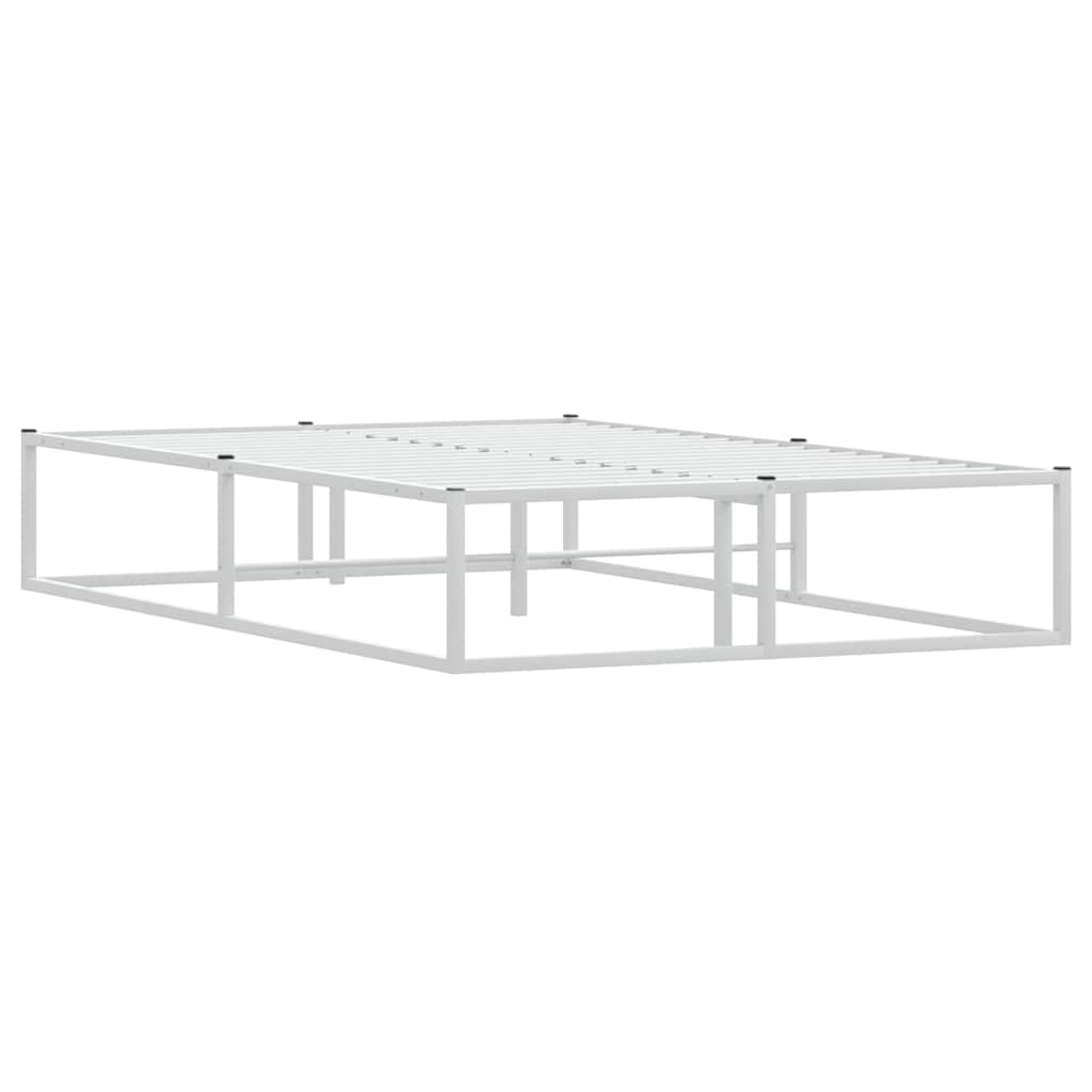 Vidaxl bedframe zonder matras 120x200 cm wit