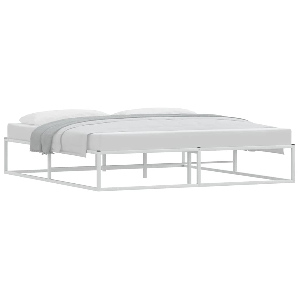 Vidaxl bedframe zonder matras 180x200 cm wit