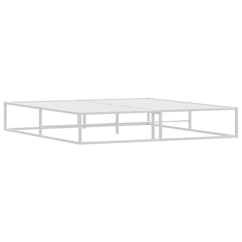 Vidaxl bedframe zonder matras 180x200 cm wit