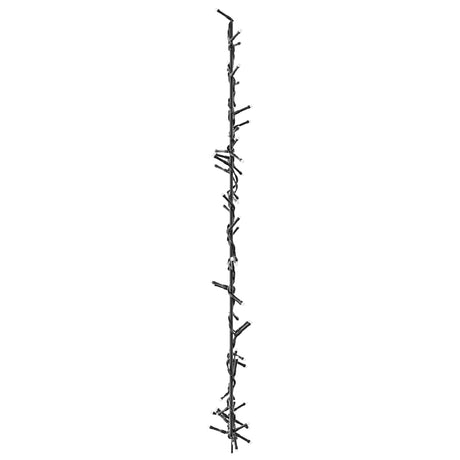VidaXL Weihnachtsbeleuchtung Weihnachtsbaum Silhouette 80 LEDs warmweiß
