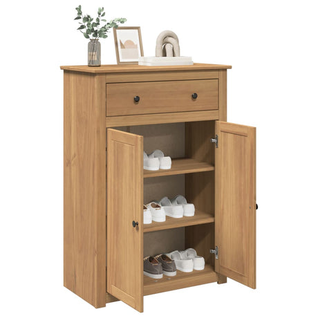 Vidaxx Schuhschrank Panama 80x40x114 cm massives Kiefernholz
