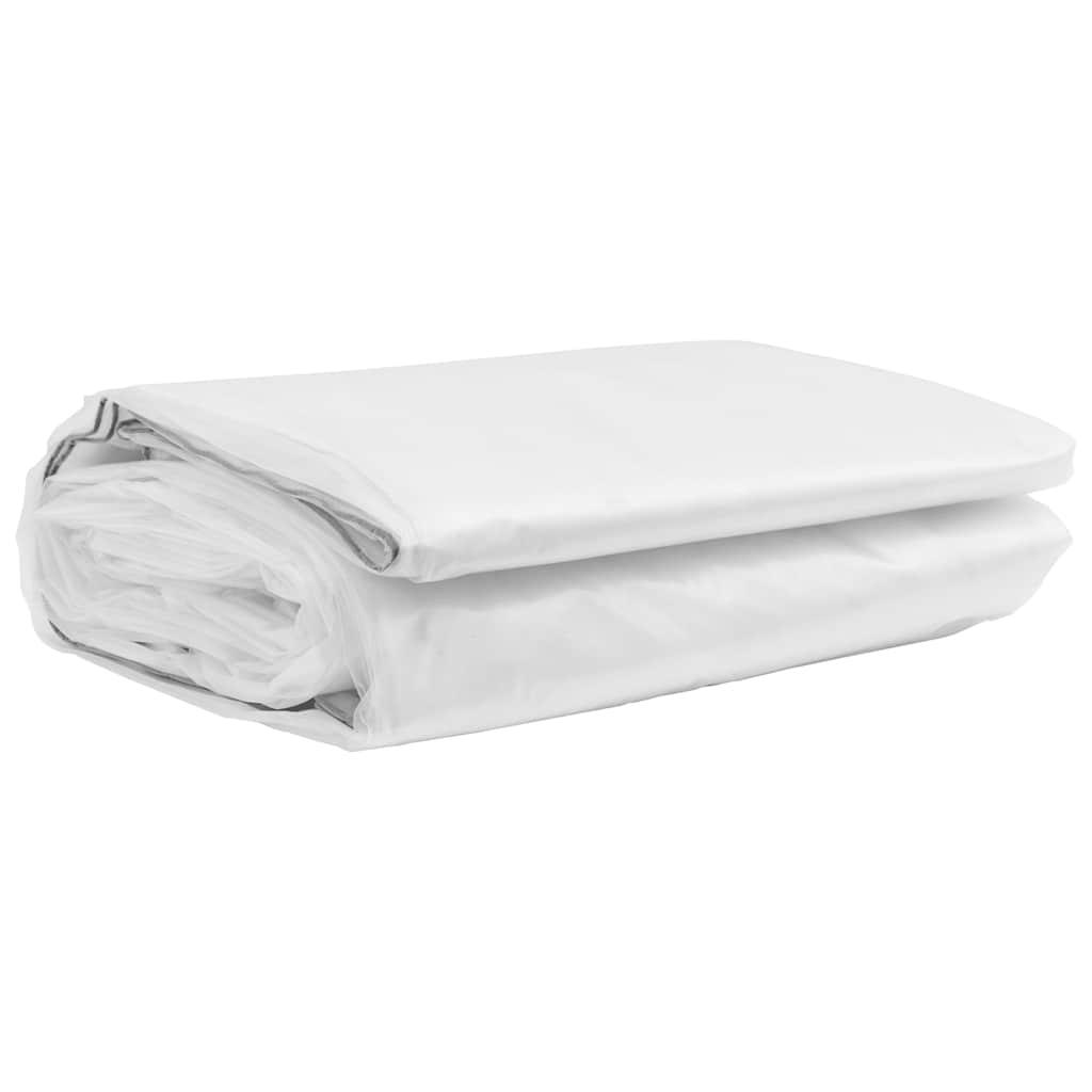 Vidaxl plantenafdekking met zeilringen 3x6 m polyethyleen
