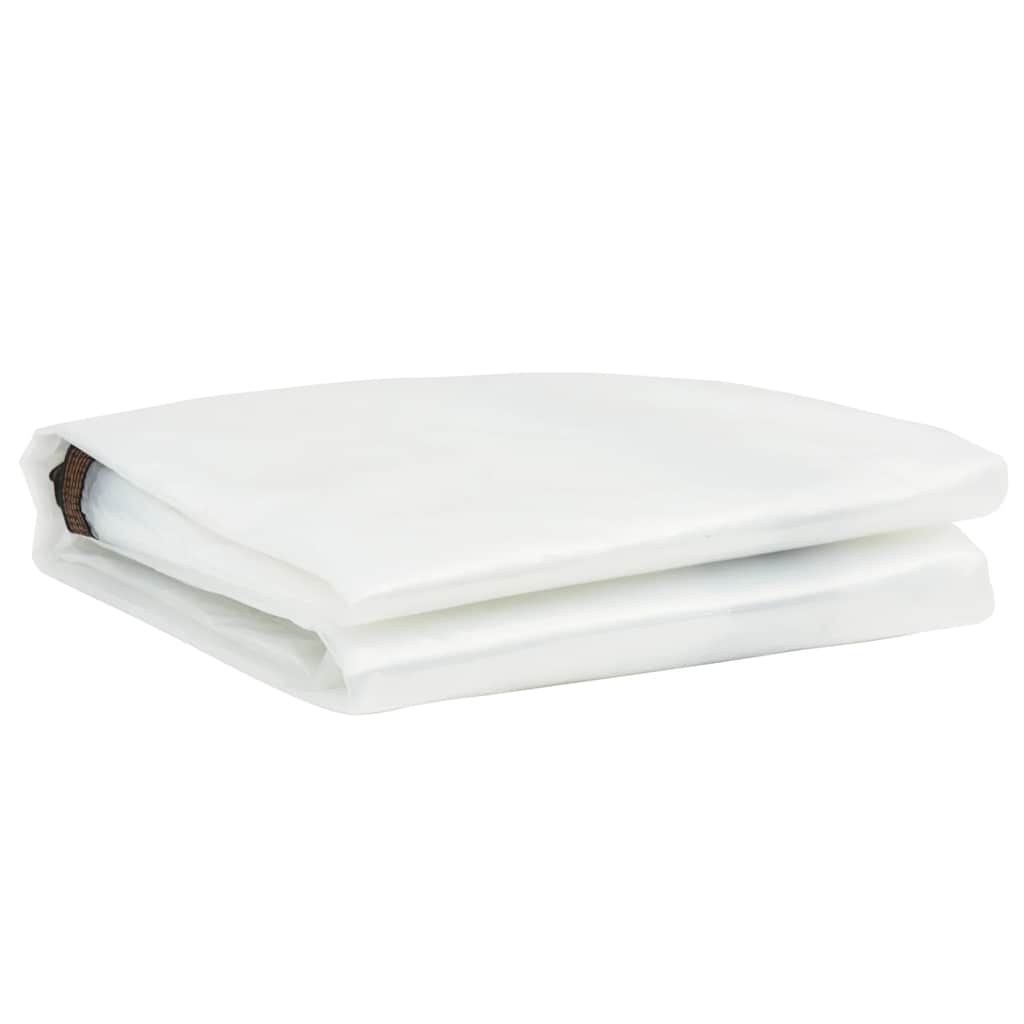 Vidaxl plantenafdekking met zeilringen 1x5 m polyethyleen