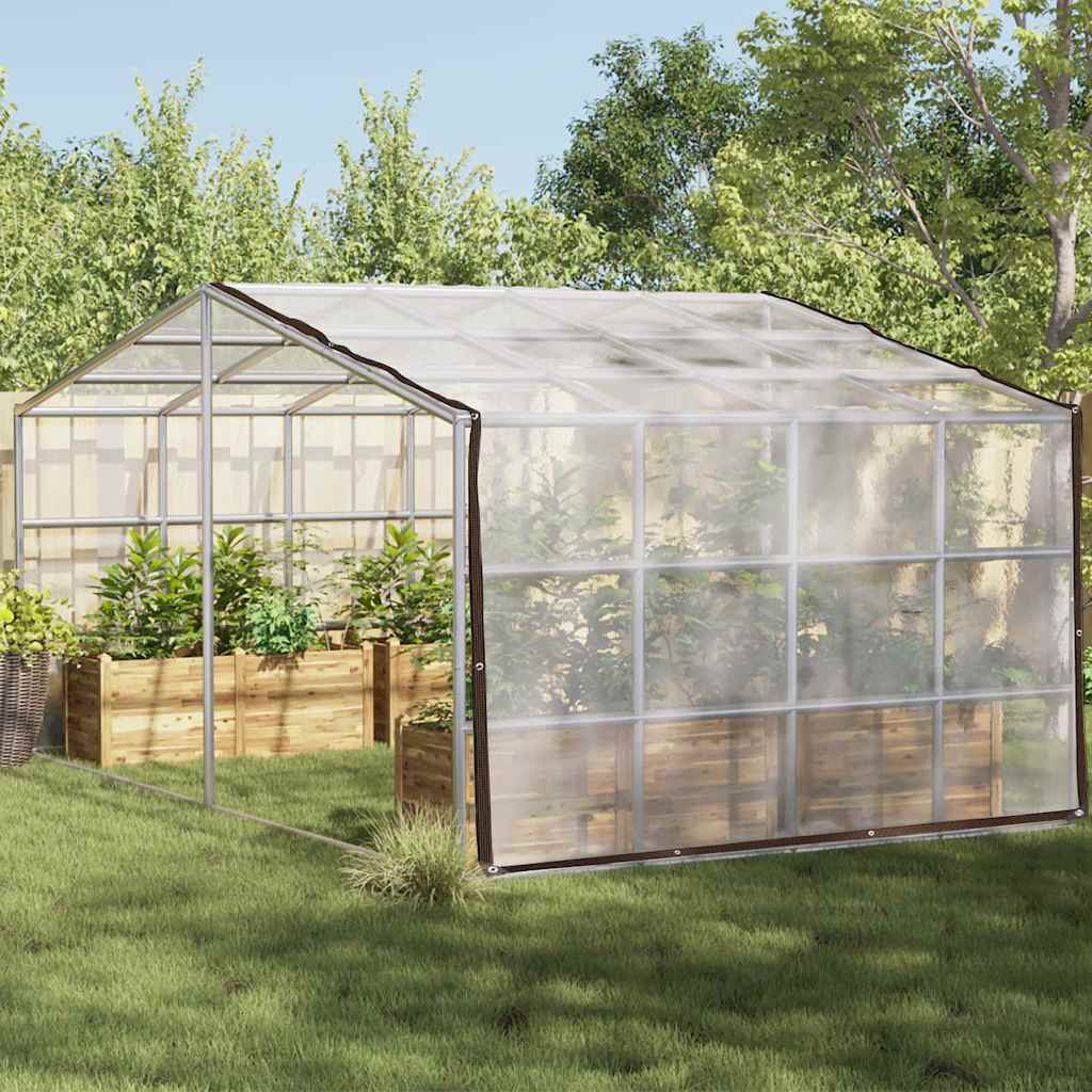 Vidaxl plantenafdekking met zeilringen 3x10 m polyethyleen