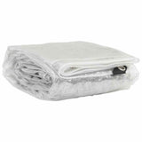 Vidaxl plantenafdekking met zeilringen 2x5 m pvc