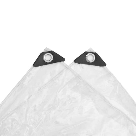 Vidaxl plantenafdekking met zeilringen 3x5 m pvc