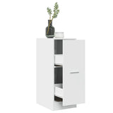 Vidaxl apothekerskast wit 30x41x77,5 cm bewerkt hout
