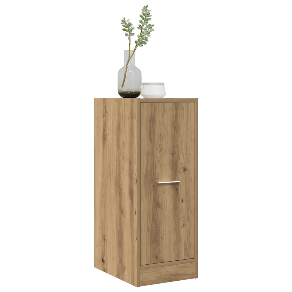 Vidaxl apothekerskast 30x41x77,5 cm bewerkt hout artisanaal eikenkleur