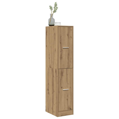 Vidaxl apothekerskast artisian oak 30x41x144,5 cm bewerkt hout