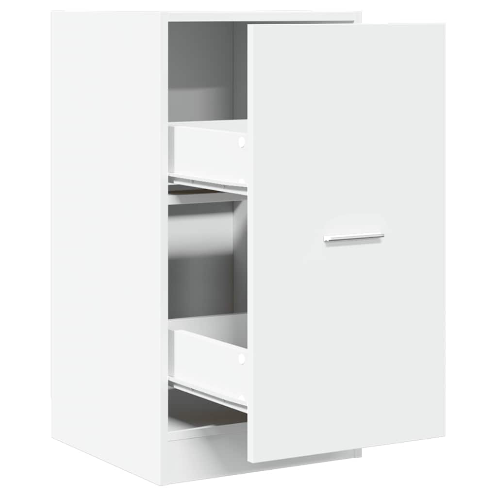 Vidaxl apothekerskast 40x41x77,5 cm bewerkt hout wit