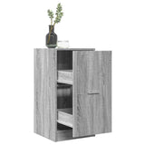 Vidaxl apothekerskast 40x41x77,5 cm bewerkt hout grijs sonoma eiken