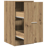Vidaxl apothekerskast 40x41x77,5 cm bewerkt hout artisanaal eikenkleur