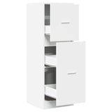 Vidaxl apothekerskast 40x41x118 cm bewerkt hout wit