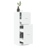 Vidaxl apothekerskast 40x41x118 cm bewerkt hout wit