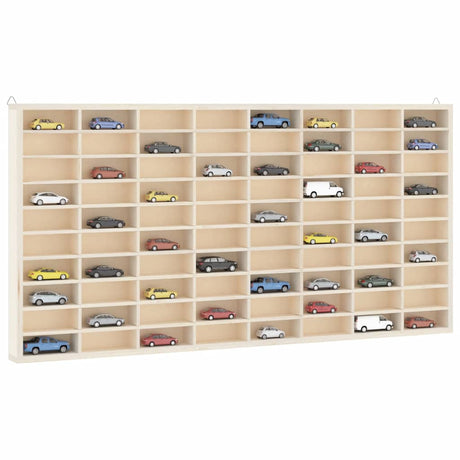 Vidaxl houten verzamelaarsvitrine met 80 vakken 80x4,5x40,5cm