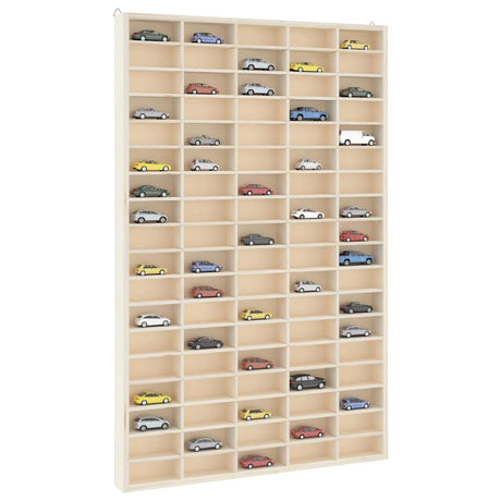 Vidaxl houten verzamelaarsvitrine met 90 vakken 50,5x4,5x79cm