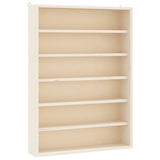 Vidaxl houten verzamelvitrine met 6 planken 40x8,5x55 cm
