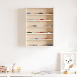 Vidaxl houten verzamelvitrine met 6 planken 40x8,5x55 cm