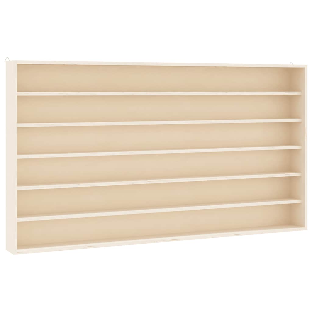 Vidaxl houten verzamelvitrine met 6 planken 100x9x55 cm
