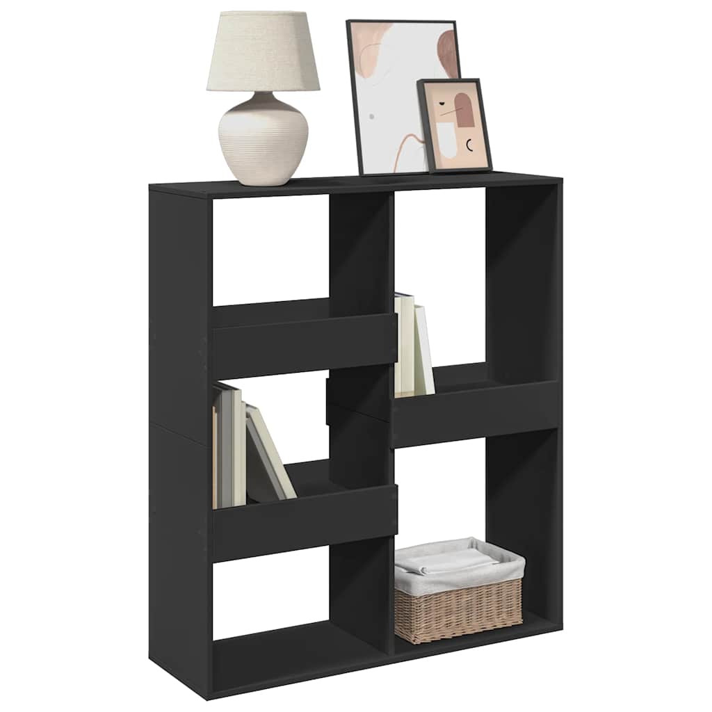 Vidaxl kamerscherm 100x33x115 cm bewerkt hout zwart