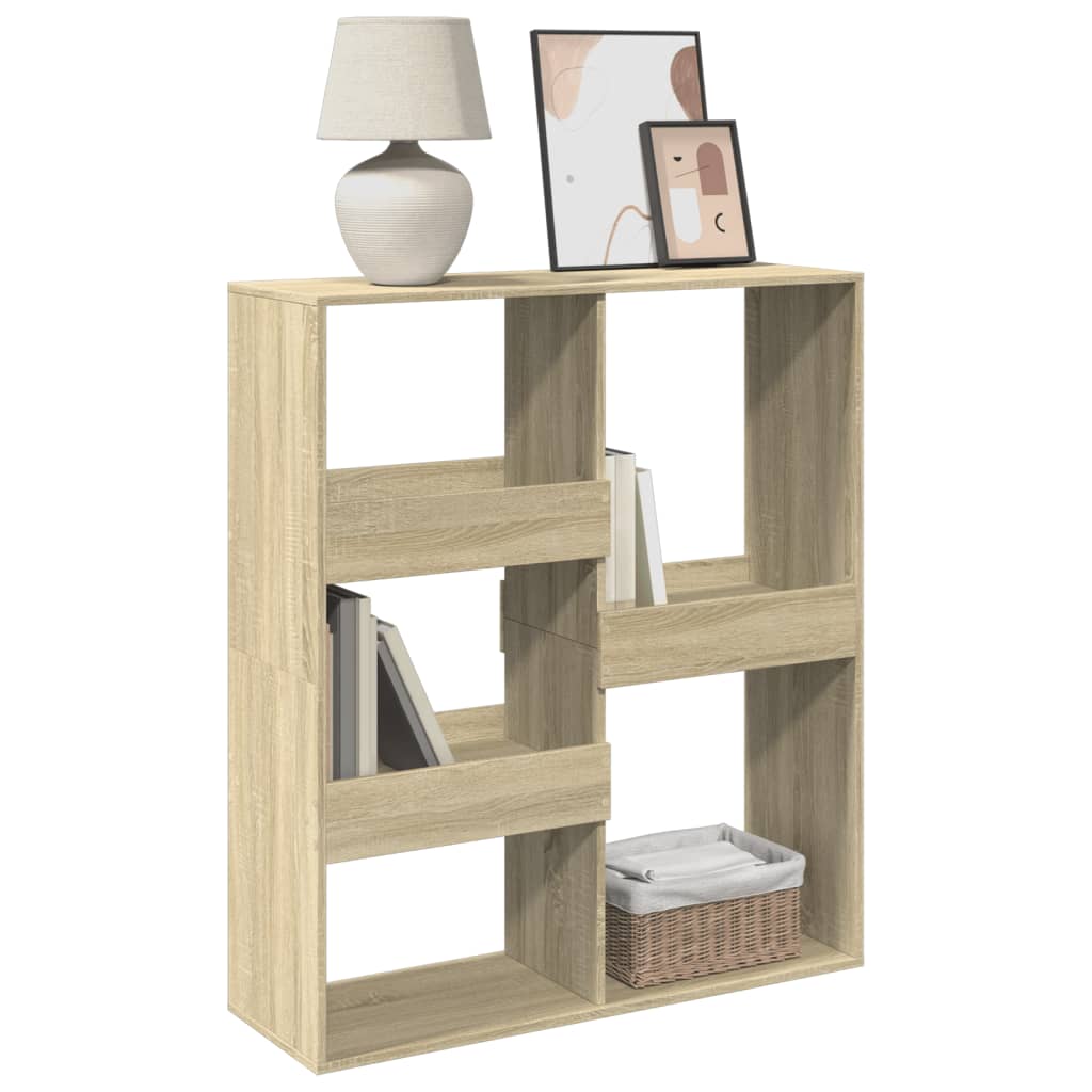 Vidaxl kamerscherm 100x33x115 cm bewerkt hout sonoma eikenkleurig