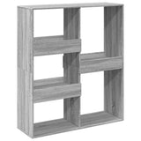 Vidaxl kamerscherm 100x33x115 cm bewerkt hout grijs sonoma eikenkleur