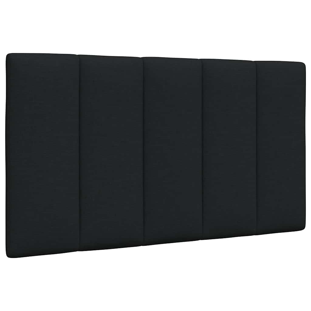 Vidaxl hoofdbordkussen hanko 80 cm stof zwart